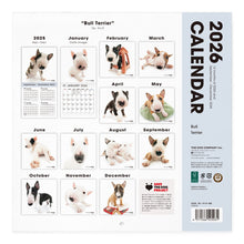 画像をギャラリービューアに読み込む, THE DOG 2026年カレンダー 大判サイズ(ブル・テリア)