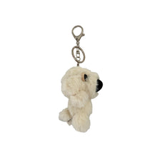 Read the image into the gallery view, THE DOG Plush Keychain Bichon Frise