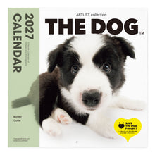 画像をギャラリービューアに読み込む, THE DOG 2027年カレンダー 大判サイズ(ボーダー・コリー)の表紙