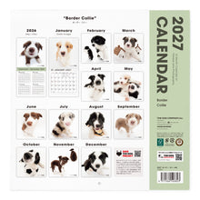 画像をギャラリービューアに読み込む, THE DOG 2027年カレンダー 大判サイズ(ボーダー・コリー)の裏表紙
