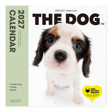갤러리보기에 이미지를 읽고 THE DOG 2027年カレンダー 大判サイズ(キャバリア・キング・チャールズ・スパニエル)の表紙