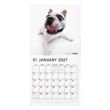 갤러리보기에 이미지를 읽고 THE DOG 2027年カレンダー 大判サイズ(フレンチ・ブルドッグ)の1月