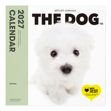 Lea la imagen en la vista de la galería, THE DOG 2027年カレンダー 大判サイズ(マルチーズ)の表紙