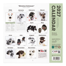 Lea la imagen en la vista de la galería, THE DOG 2027年カレンダー 大判サイズ(ミニチュア・シュナウザー)の裏表紙