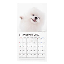 画像をギャラリービューアに読み込む, THE DOG 2027年カレンダー 大判サイズ(ポメラニアン)の1月