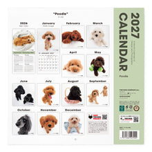 画像をギャラリービューアに読み込む, THE DOG 2027年カレンダー 大判サイズ(プードル)の裏表紙
