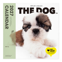 画像をギャラリービューアに読み込む, THE DOG 2027年カレンダー 大判サイズ(シー・ズー)の表紙
