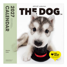 画像をギャラリービューアに読み込む, THE DOG 2027年カレンダー 大判サイズ(シベリアン・ハスキー)の表紙