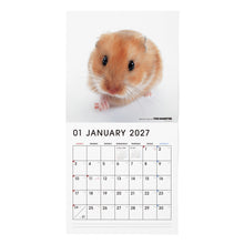 画像をギャラリービューアに読み込む, THE HAMSTER 2027年カレンダー 大判サイズの1月
