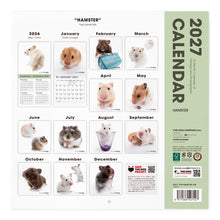 画像をギャラリービューアに読み込む, THE HAMSTER 2027年カレンダー 大判サイズの裏表紙
