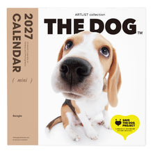 画像をギャラリービューアに読み込む, THE DOG 2027年カレンダー ミニサイズ(ビーグル)の表紙
