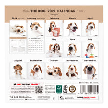 画像をギャラリービューアに読み込む, THE DOG 2027年カレンダー ミニサイズ(ビーグル)の裏表紙