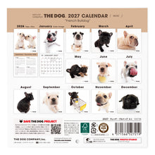 画像をギャラリービューアに読み込む, THE DOG 2027年カレンダー ミニサイズ(フレンチ・ブルドッグ)の裏表紙