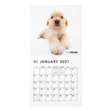 画像をギャラリービューアに読み込む, THE DOG 2027年カレンダー ミニサイズ(ゴールデン・レトリーバー)の1月