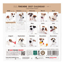 画像をギャラリービューアに読み込む, THE DOG 2027年カレンダー ミニサイズ(ジャック・ラッセル・テリア)の裏表紙