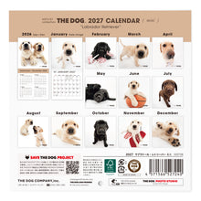 画像をギャラリービューアに読み込む, THE DOG 2027年カレンダー ミニサイズ(ラブラドール・レトリーバー)の裏表紙