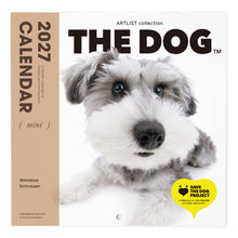 画像をギャラリービューアに読み込む, THE DOG 2027年カレンダー ミニサイズ(ミニチュア・シュナウザー)の表紙