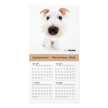 画像をギャラリービューアに読み込む, THE DOG 2027年カレンダー ミニサイズ(ミニチュア・シュナウザー)の2026年部分