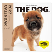 画像をギャラリービューアに読み込む, THE DOG 2027年カレンダー ミニサイズ(柴)の表紙