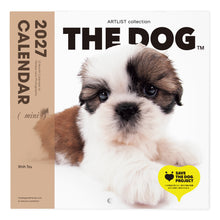 画像をギャラリービューアに読み込む, THE DOG 2027年カレンダー ミニサイズ(シー・ズー)の表紙