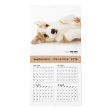 画像をギャラリービューアに読み込む, THE DOG 2027年カレンダー ミニサイズ(ウェルシュ・コーギー)の2026年部分