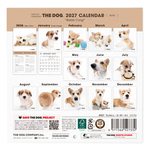 画像をギャラリービューアに読み込む, THE DOG 2027年カレンダー ミニサイズ(ウェルシュ・コーギー)の裏表紙