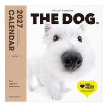 画像をギャラリービューアに読み込む, THE DOG 2027年カレンダー ミニサイズ(ウエスト・ハイランド・ホワイト・テリア)の表紙