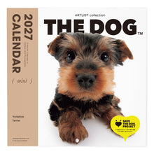 画像をギャラリービューアに読み込む, THE DOG 2027年カレンダー ミニサイズ(ヨークシャー・テリア)の表紙