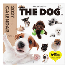 将图像阅读到画廊视图中, THE DOG 2027年カレンダー ミニサイズ(オールスター)の表紙