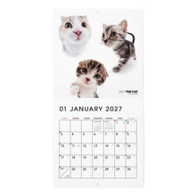 画像をギャラリービューアに読み込む, THE CAT 2027年カレンダー ミニサイズ(オールスター)の1月