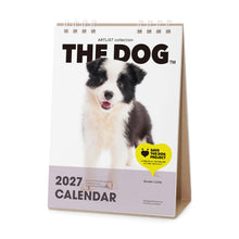 Lea la imagen en la vista de la galería, THE DOG 2027年カレンダー 卓上サイズ(ボーダー・コリー)の表紙