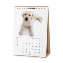 画像をギャラリービューアに読み込む, THE DOG 2027年カレンダー 卓上サイズ(ラブラドール・レトリーバー)の1月