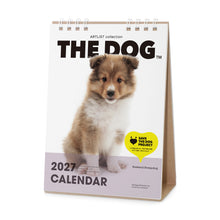 갤러리보기에 이미지를 읽고 THE DOG 2027年カレンダー 卓上サイズ(シェットランド・シープドッグ)の表紙