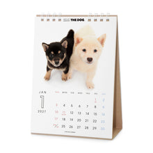 갤러리보기에 이미지를 읽고 THE DOG 2027年カレンダー 卓上サイズ(柴)の1月