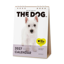 Lea la imagen en la vista de la galería, THE DOG 2027年カレンダー 卓上サイズ(ウエスト・ハイランド・ホワイト・テリア)の表紙