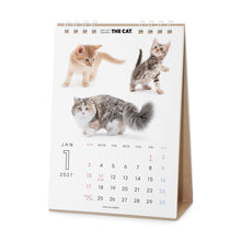 갤러리보기에 이미지를 읽고 THE CAT 2027年カレンダー 卓上サイズ(オールスター)の1月