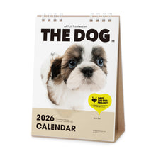 画像をギャラリービューアに読み込む, THE DOG 2026年カレンダー 卓上サイズ(シー・ズー)