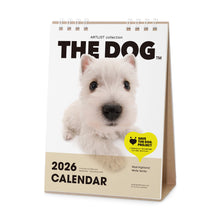 画像をギャラリービューアに読み込む, THE DOG 2026年カレンダー 卓上サイズ(ウエスト・ハイランド・ホワイト・テリア)