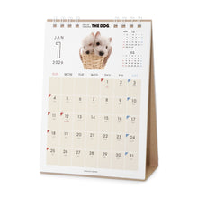 画像をギャラリービューアに読み込む, THE DOG 2026年カレンダー 卓上サイズ(ウエスト・ハイランド・ホワイト・テリア)