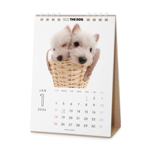 画像をギャラリービューアに読み込む, THE DOG 2026年カレンダー 卓上サイズ(ウエスト・ハイランド・ホワイト・テリア)