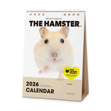 將圖像閱讀到畫廊視圖中, THE HAMSTER 2026年カレンダー 卓上サイズ