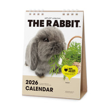 將圖像閱讀到畫廊視圖中, THE RABBIT 2026年カレンダー 卓上サイズ