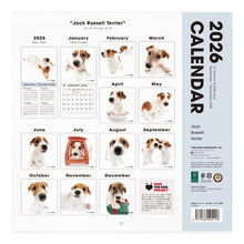 Lea la imagen en la vista de la galería, THE DOG 2026年カレンダー 大判サイズ(ジャック・ラッセル・テリア)