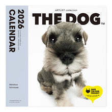 画像をギャラリービューアに読み込む, THE DOG 2026年カレンダー 大判サイズ(ミニチュア・シュナウザー)