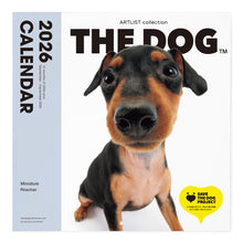 画像をギャラリービューアに読み込む, THE DOG 2026年カレンダー 大判サイズ(ミニチュア・ピンシャー)