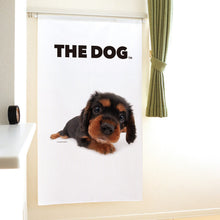 画像をギャラリービューアに読み込む, のれん THE DOG キャバリア・キング・チャールズ・スパニエル(150cm丈)