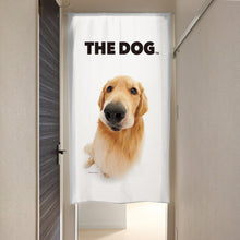 画像をギャラリービューアに読み込む, のれん THE DOG ゴールデン・レトリーバー(150cm丈)