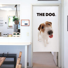 画像をギャラリービューアに読み込む, のれん THE DOG ジャック・ラッセル・テリア(150cm丈)