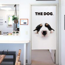 画像をギャラリービューアに読み込む, のれん THE DOG バーニーズ・マウンテン・ドッグ(150cm丈)