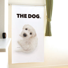 画像をギャラリービューアに読み込む, のれん THE DOG ビション・フリーゼ(150cm丈)